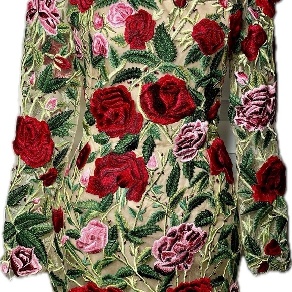 Oscar de la Renta
Embroidered Floral Mini Dress 4 - Picture 15 of 17